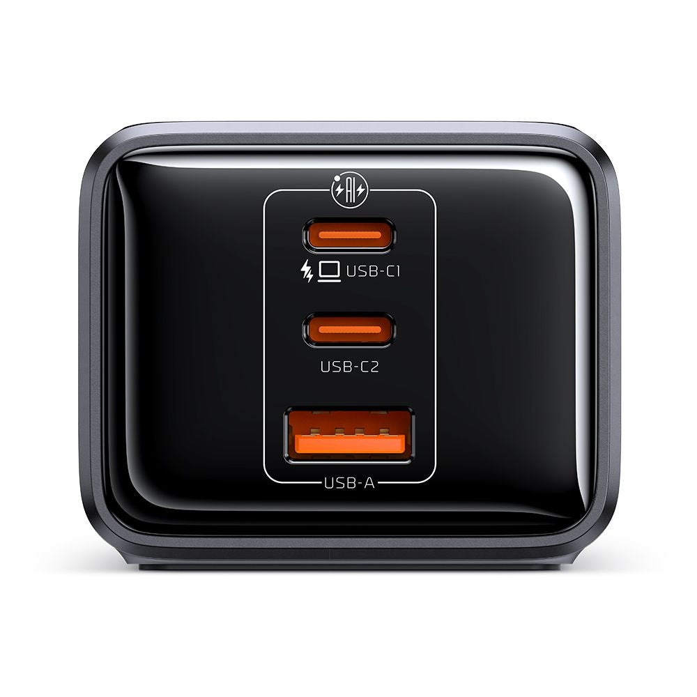 Multiprise McDodo CH-0620, 3 x Schuko - 1 x USB-A - 2 x USB-C, Noir