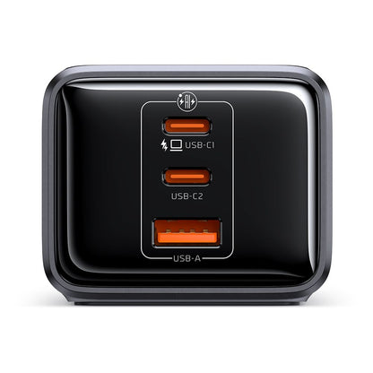 Multiprise McDodo CH-0620, 3 x Schuko - 1 x USB-A - 2 x USB-C, Noir