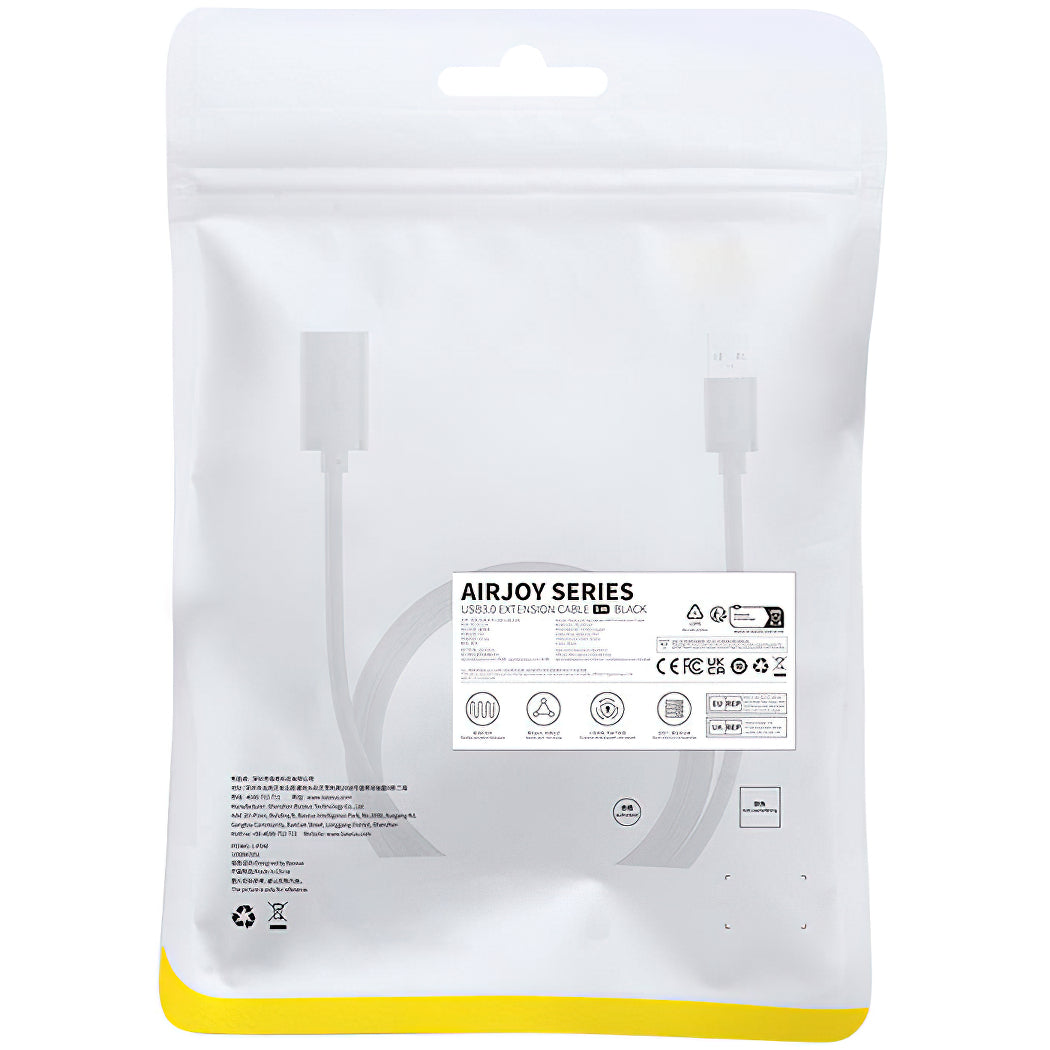 Rallonge USB 3.0 Baseus AirJoy Series, 1m, Noir B00631103111-00