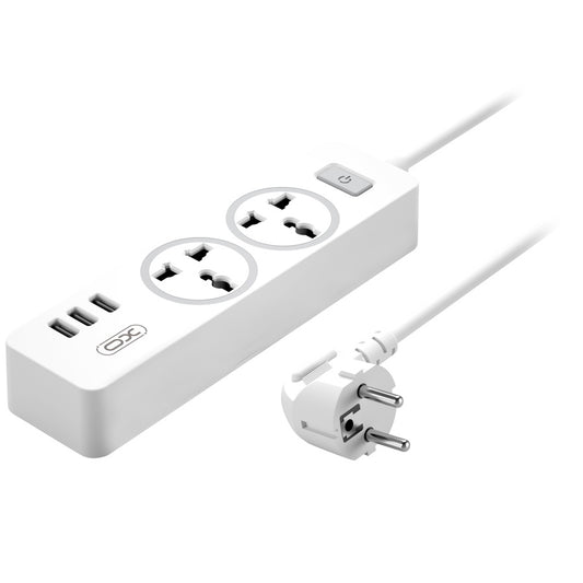 Rallonge XO Design WL04, 3 x Prise, Blanc