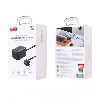 Rallonge XO Design WL24, 2 x Prise, Noir