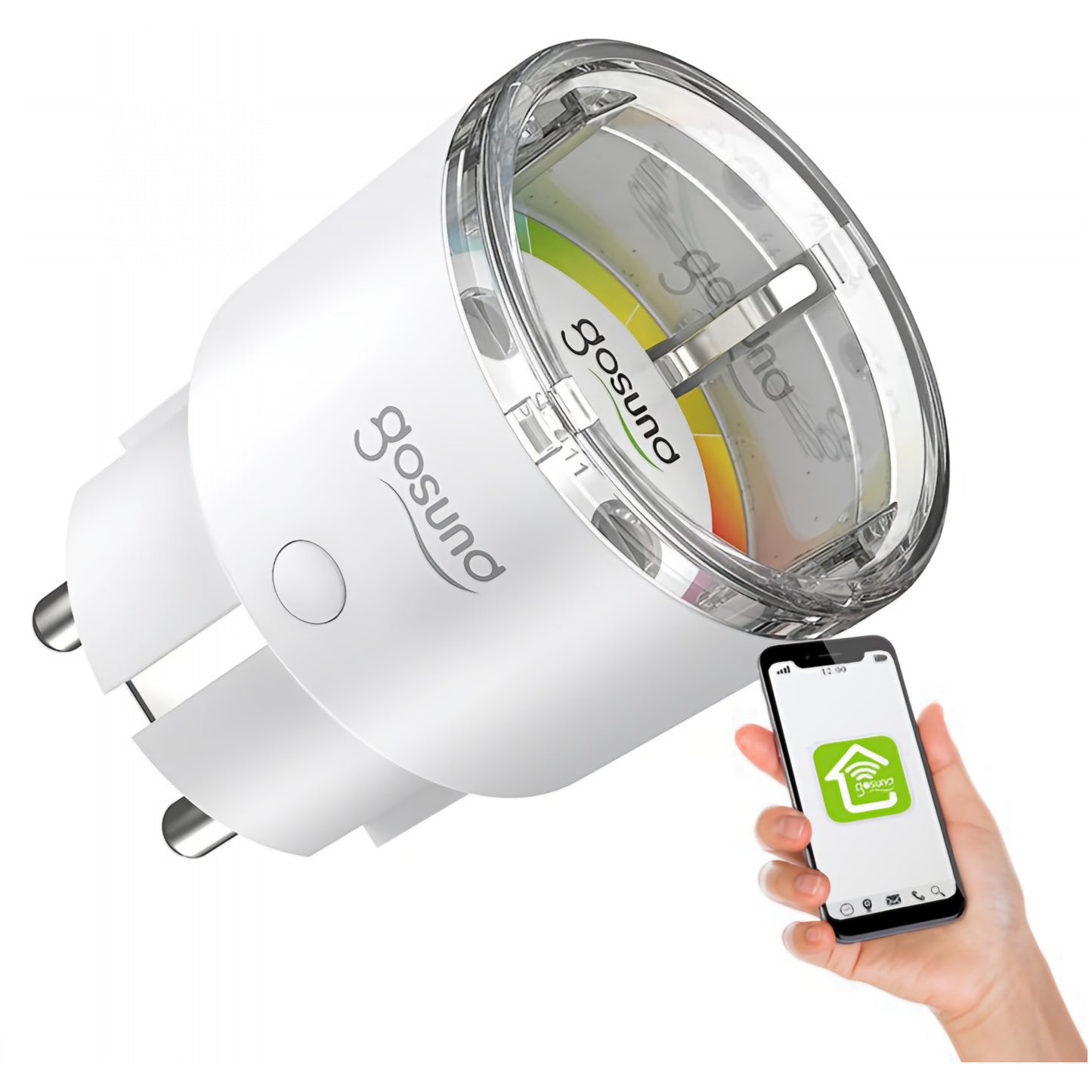 Prise Gosund Smart EP2, Wi-Fi, Lot de 4 pièces