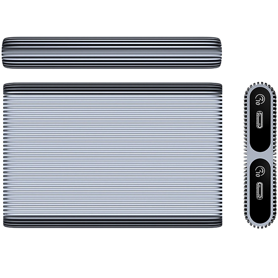 Rack Orico AM2C3-2N Double Disque pour SSD M.2 NVMe, Gris