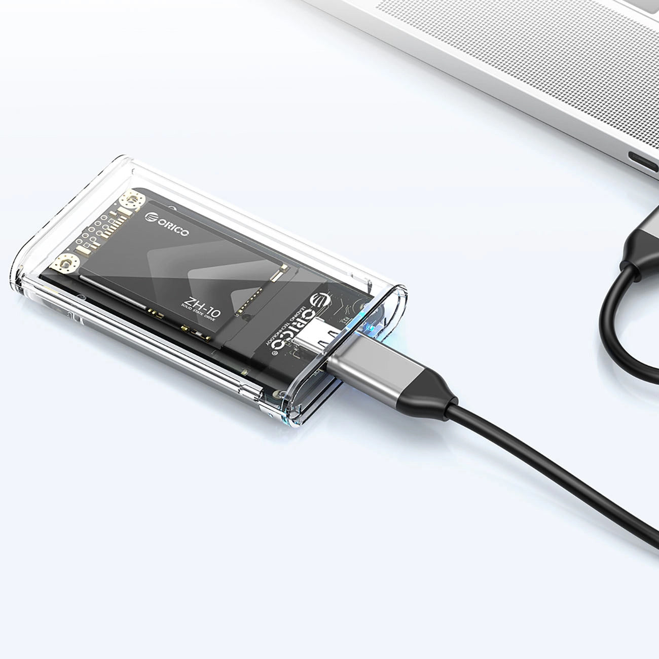 Rack Orico TC10-MS pour SSD mSATA, Transparent