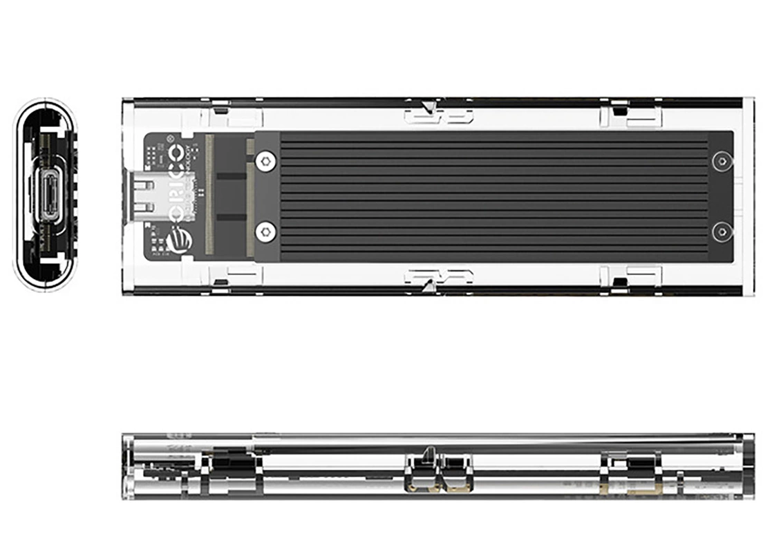 Boîtier Orico TCM2-C3 pour SSD M.2 NVMe, Noir