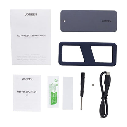 Rack UGREEN CM777 (25665) pour SSD M.2 NVMe, Noir