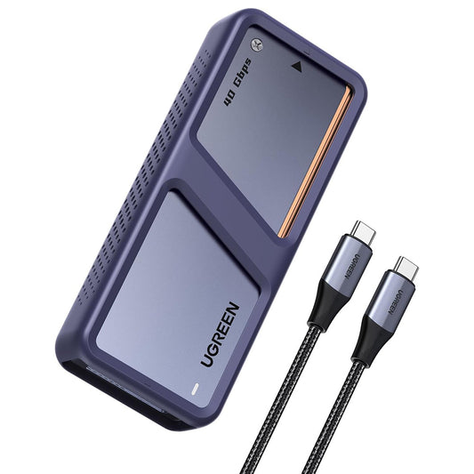 Rack UGREEN D703 (65727) pour SSD M.2 NVMe, Noir