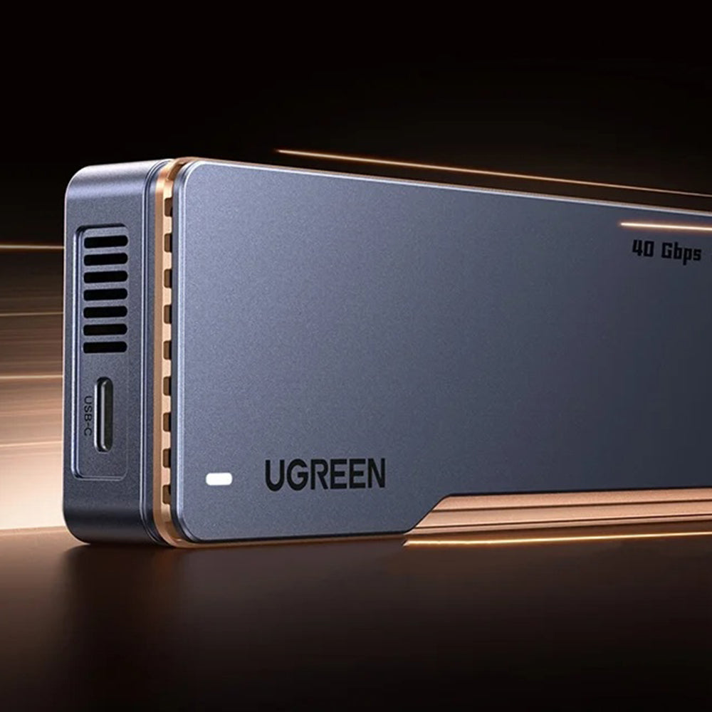 Rack UGREEN D703 (65727) pour SSD M.2 NVMe, Noir