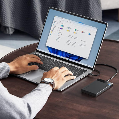 Rack UGREEN US221 (50743) pour HDD / SSD SATA 2.5 pouces, USB-C, Noir