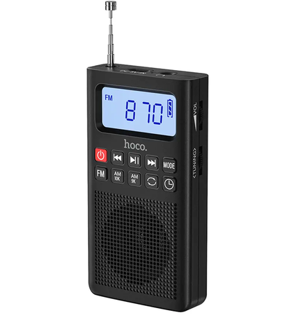 Radio Portable HOCO HI51, Noir