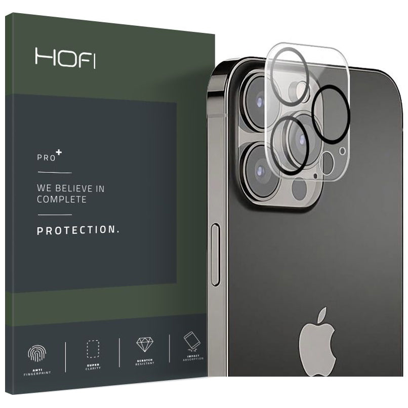 Film Protecteur Caméra Arrière HOFI CAM PRO+ pour Apple iPhone 13 Pro Max / 13 Pro, Verre trempé HOFI152CL