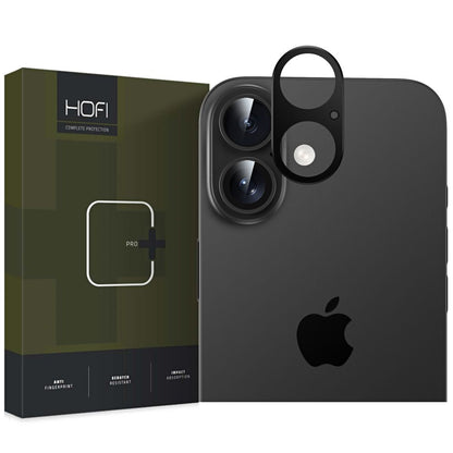 Cadre de protection pour appareil photo arrière HOFI ALUCAM PRO+ pour Apple iPhone 16 Plus / 16, noir 