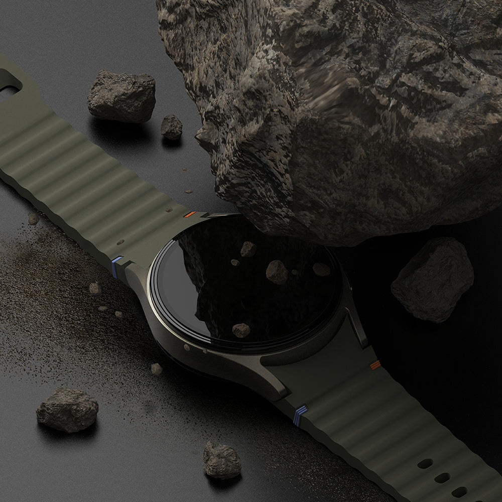 Ringke Premium Styling Protection Frame for Samsung Galaxy Watch7 44mm, Model 3, Black