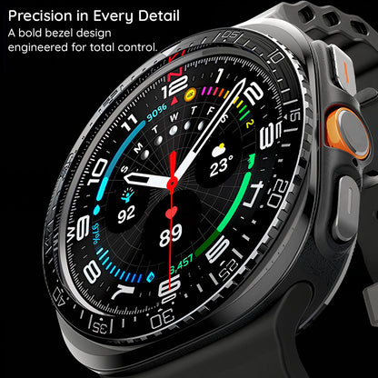 Cadre de protection Spigen Tune Diver pour Samsung Galaxy Watch Ultra2, Noir ACS11617