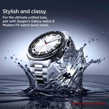 Cadre de protection Spigen Tune Pro Diver pour Samsung Galaxy Watch8 44mm, Noir