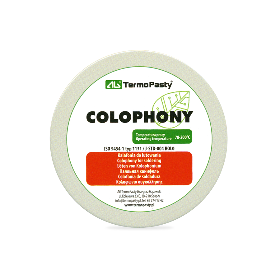 Rosin Flux Colophony AG Termopasty, 40g ART.AGT-034