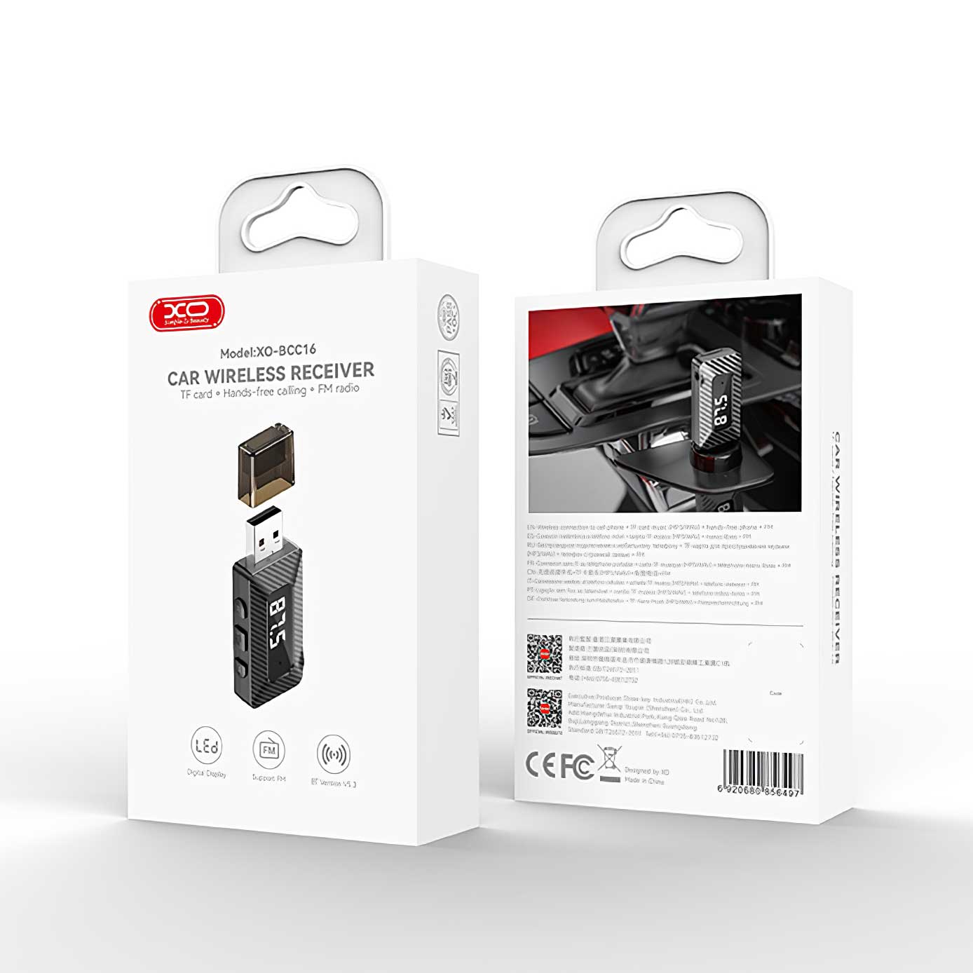 Récepteur Bluetooth XO Design BCC16 