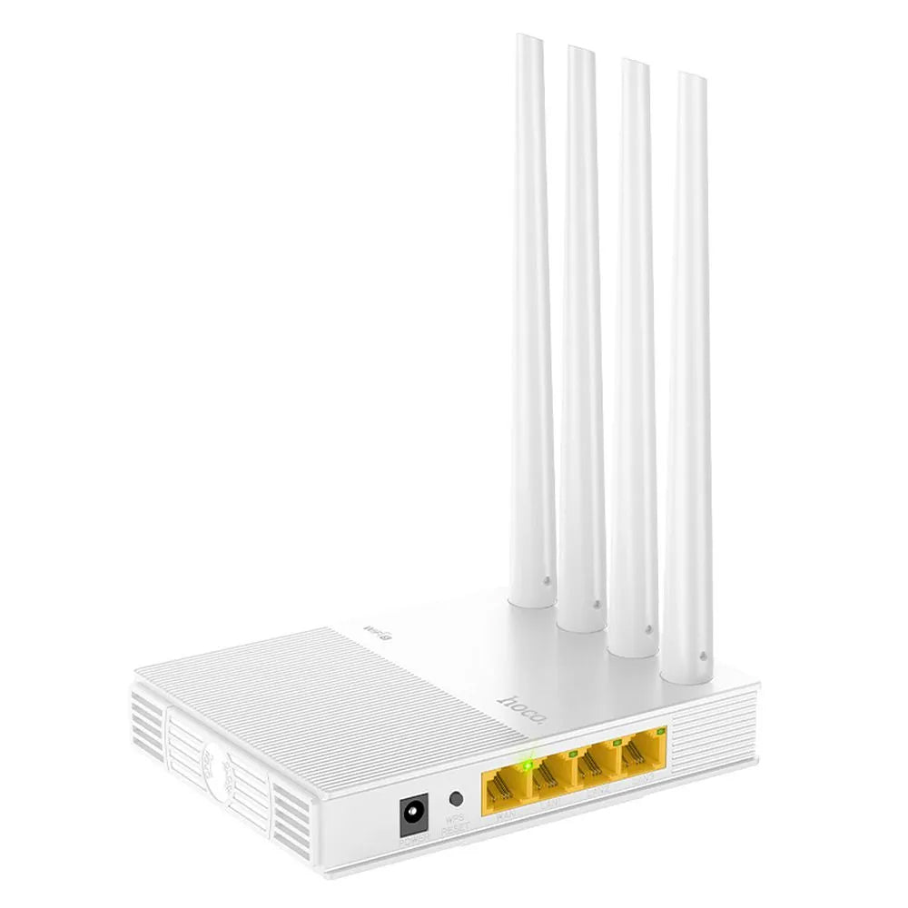 Routeur sans fil HOCO HI31, Double Bande, Wi-Fi 5, Blanc