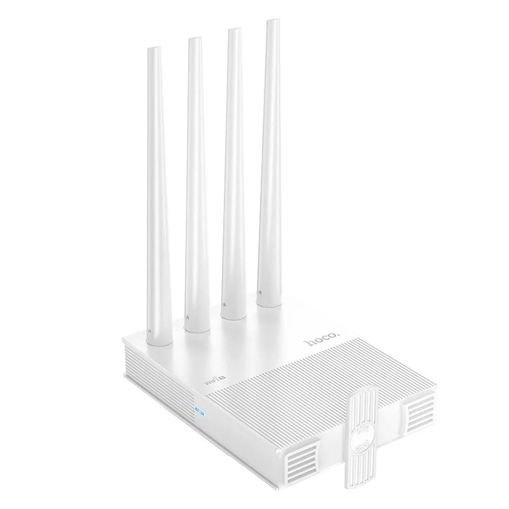 Routeur sans fil HOCO HI31, Double Bande, Wi-Fi 5, Blanc