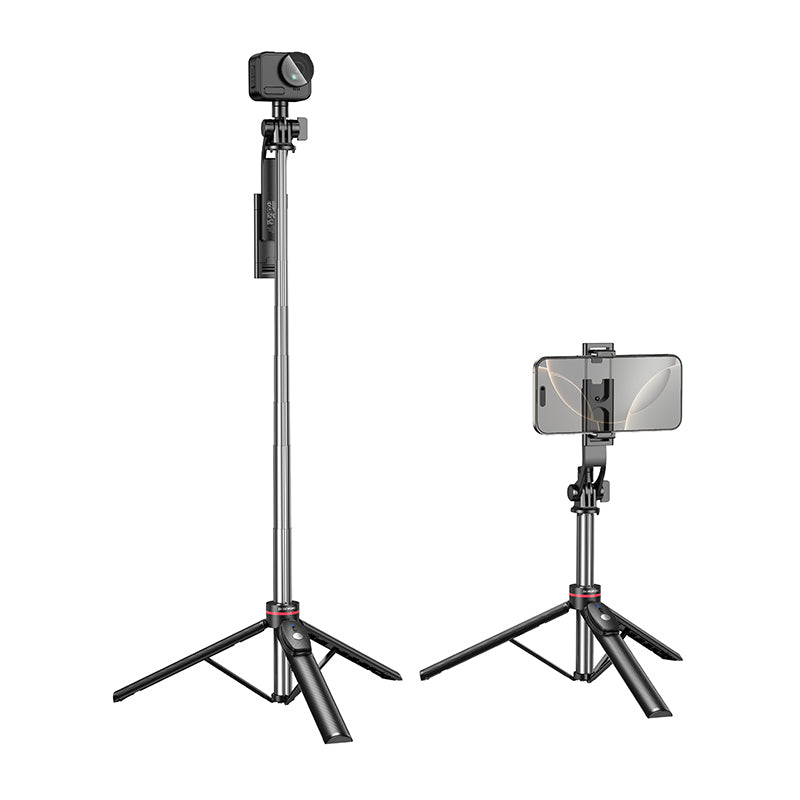 Selfie Stick Bluetooth Borofone BY15 Throne, 4,5 pouces - 7 pouces, Noir
