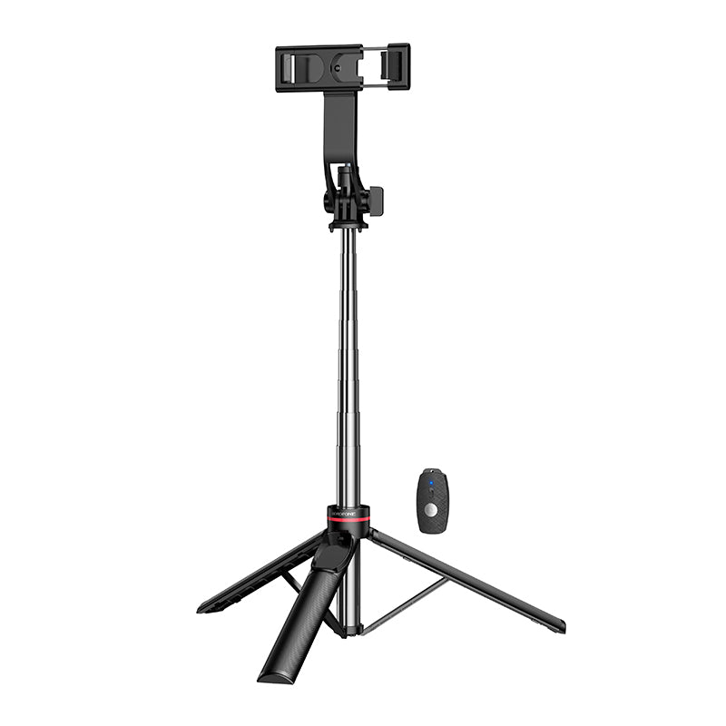 Selfie Stick Bluetooth Borofone BY15 Throne, 4,5 pouces - 7 pouces, Noir
