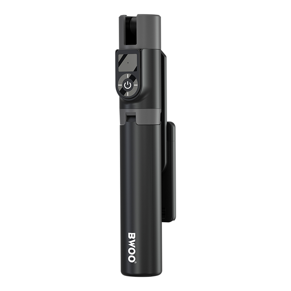 Selfie Stick Bluetooth BWOO BO-ZP14, Universel, Noir