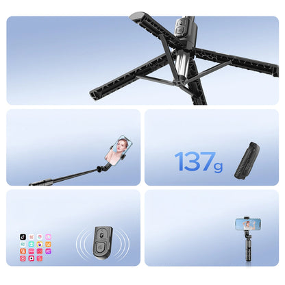 Selfie Stick Bluetooth Orico SPV100, Universel, Noir