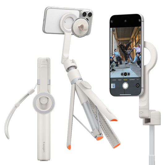 Selfie Stick Bluetooth Spigen S582W, Universel, Beige AMP11373