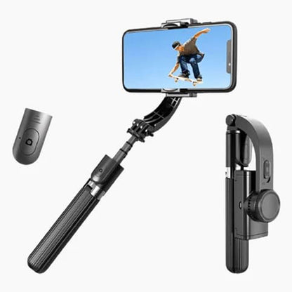 Selfie Stick Bluetooth Techsuit L08, Universel, Noir