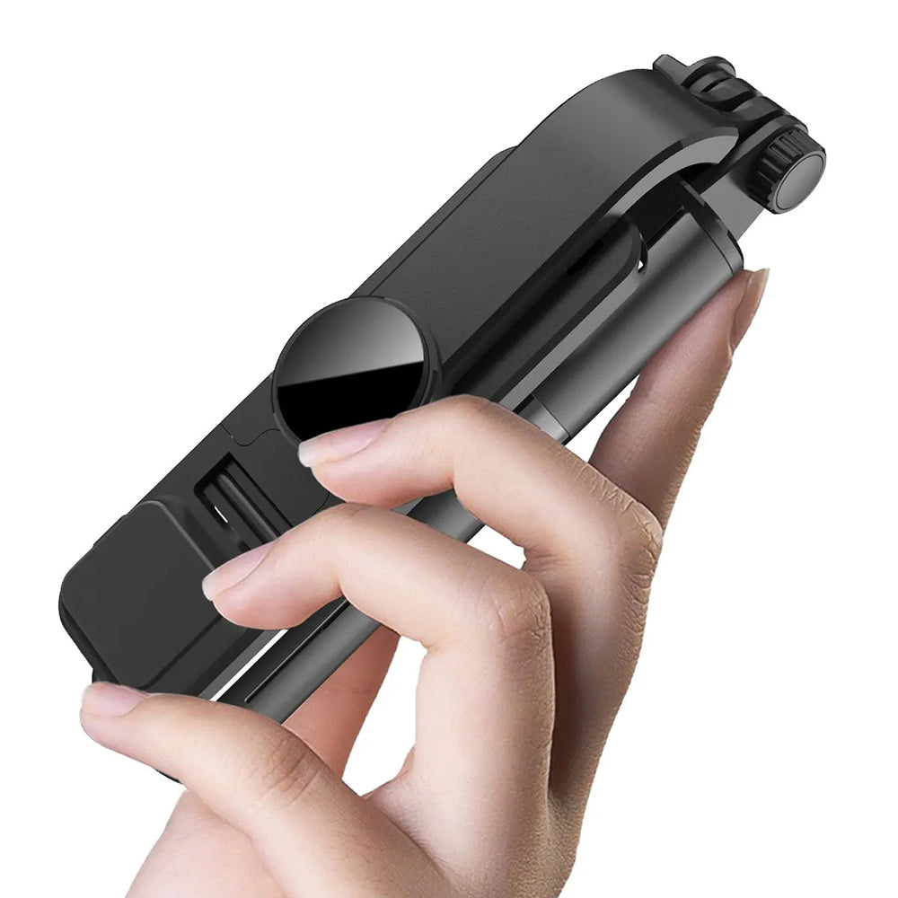 Perche à selfie Bluetooth Techsuit L10s, Universelle, Noir