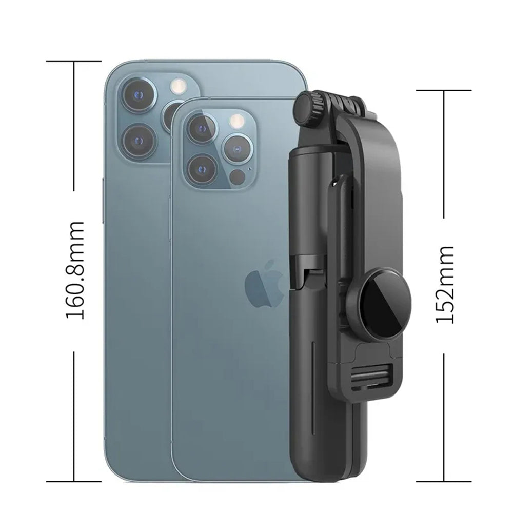 Selfie Stick Bluetooth Techsuit L11, Universel, Noir