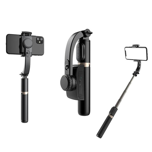Perche à selfie Bluetooth Techsuit Q08, Universelle, Noire