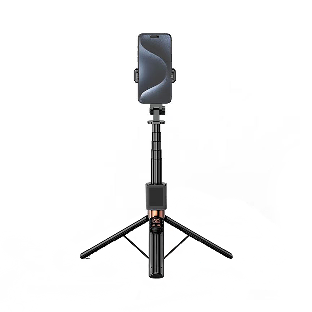 Perche à selfie Bluetooth XO Design SS23 Dual Lights, Universelle, Noire