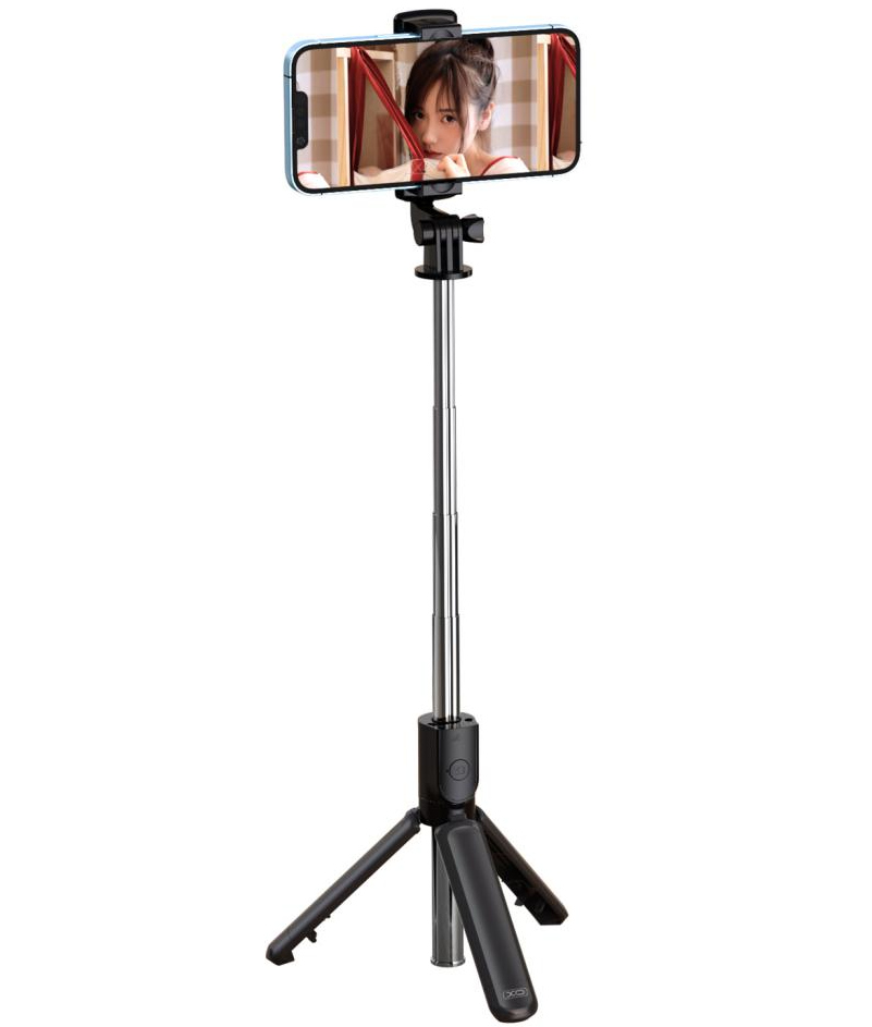 Perche à selfie Bluetooth XO Design SS09, Universelle, Noire