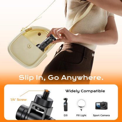 Selfie Stick Bluetooth XO Design SS30, Universel, Noir