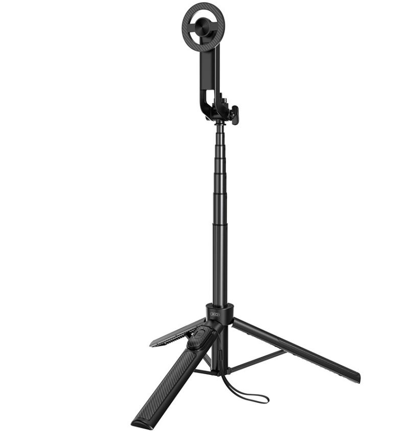 Selfie Stick Bluetooth XO Design SS30, Universel, Noir