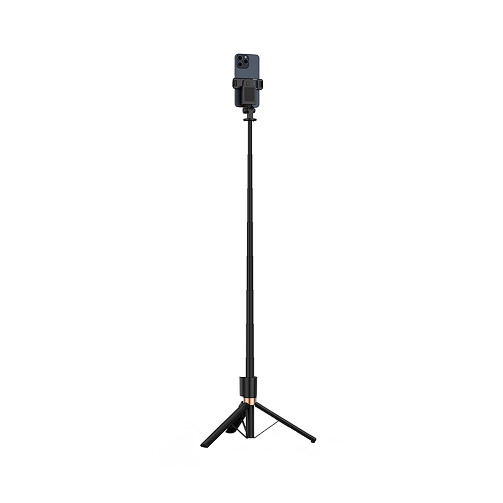 Perche à selfie Bluetooth XO Design SS23 Dual Lights, Universelle, Noire