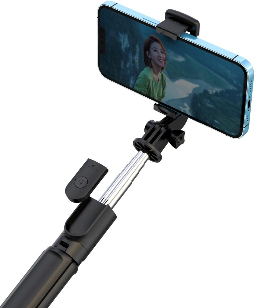 Perche à selfie Bluetooth XO Design SS09, Universelle, Noire