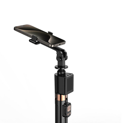 Perche à selfie Bluetooth XO Design SS23 Dual Lights, Universelle, Noire