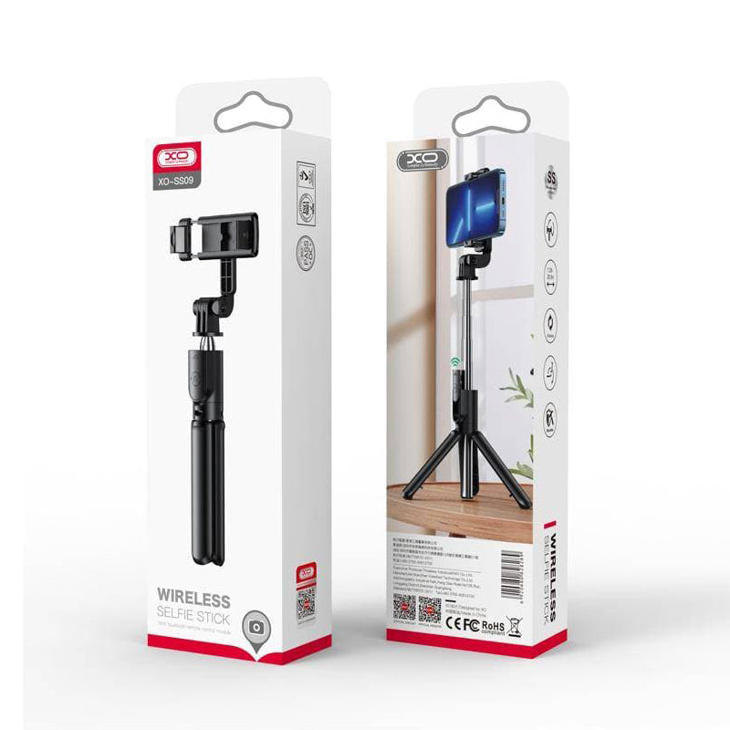 Perche à selfie Bluetooth XO Design SS09, Universelle, Noire