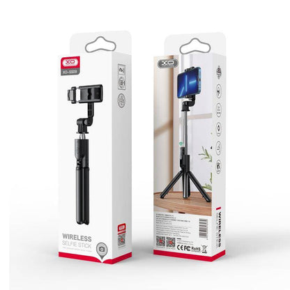 Perche à selfie Bluetooth XO Design SS09, Universelle, Noire