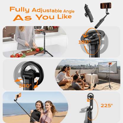 Selfie Stick Bluetooth XO Design SS30, Universel, Noir