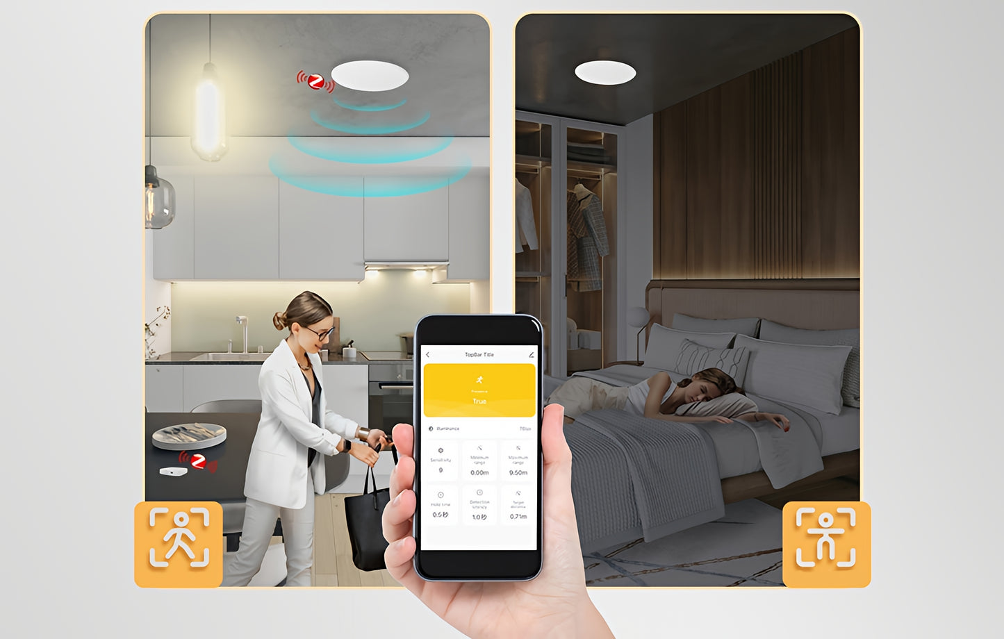 Moes Presence Sensor ZSS-QY-HP, ZigBee