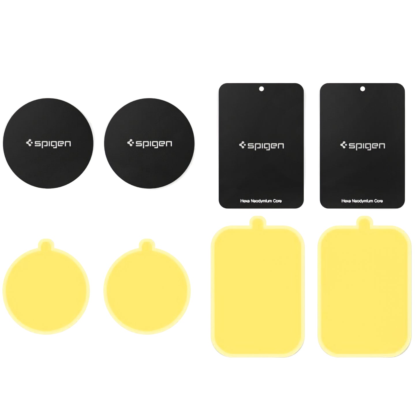 Sticker Métallique Spigen Mp-4p 4in1, Noir 000EP20342