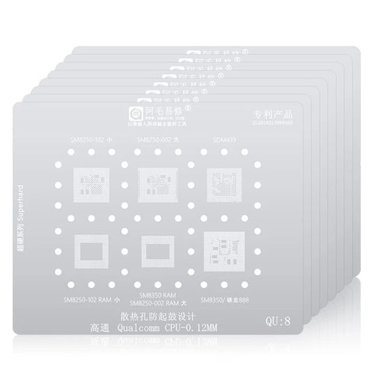 Grille BGA Amaoe pour CPU Qualcomm QU1-8 Series