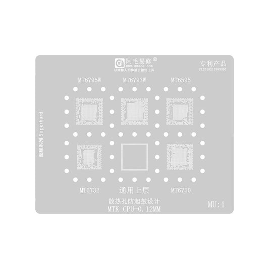 Grille BGA Amaoe pour CPU MTK MU1-5