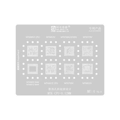 Grille BGA Amaoe pour CPU MTK MU1-5