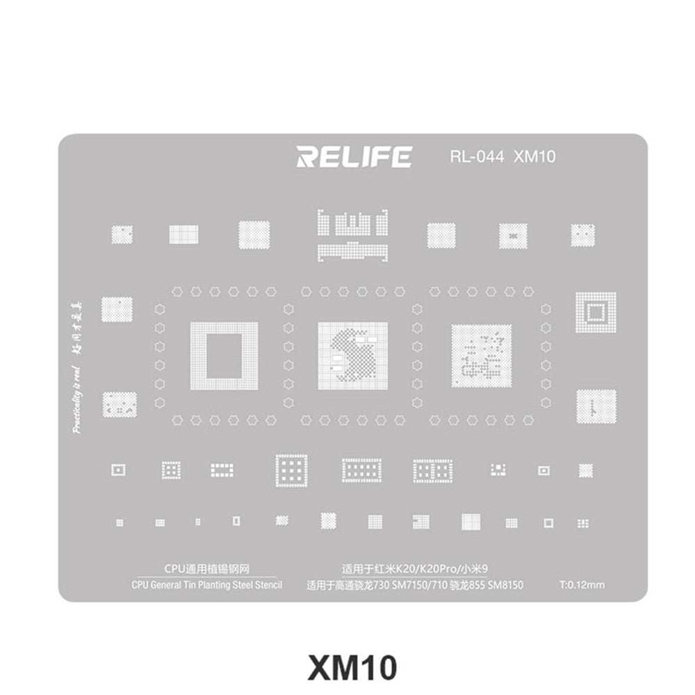 Grille BGA Relife RL-044 V2.0 pour CPU Série Xiaomi