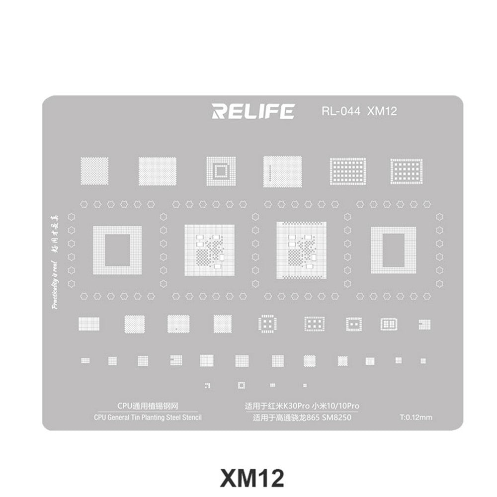 Grille BGA Relife RL-044 V2.0 pour CPU Série Xiaomi