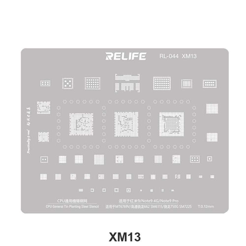 Grille BGA Relife RL-044 V2.0 pour CPU Série Xiaomi